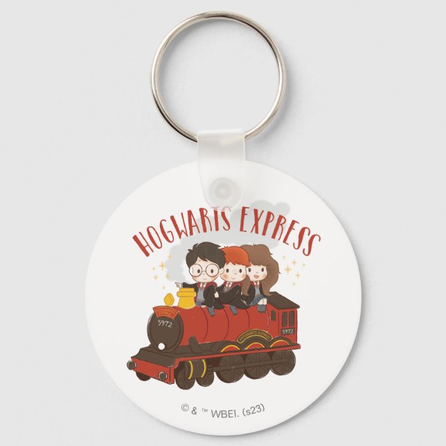 Chibi HOGWARTS EXPRESS™ Åktur Nyckelring (Framsida)