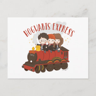 Chibi HOGWARTS EXPRESS™ Åktur Vykort