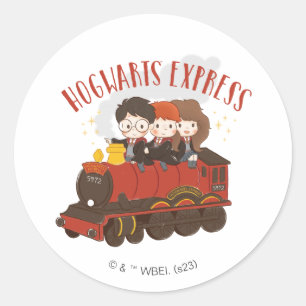 Chibi HOGWARTS EXPRESS™ Ride Runt Klistermärke