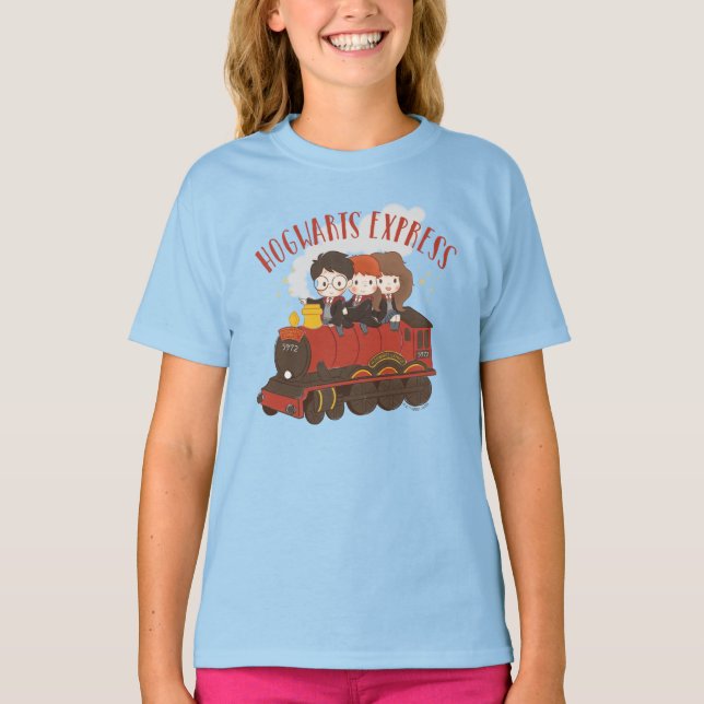 Chibi HOGWARTS EXPRESS™ Ride T Shirt (Framsida)