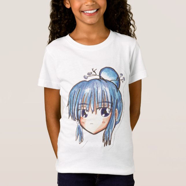 Chibi huvud - Ume T-shirt (Framsida)