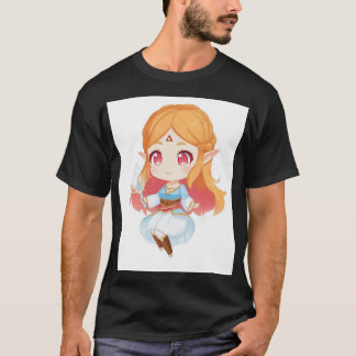 Chibi Hylian‑stil prinsessa T Shirt