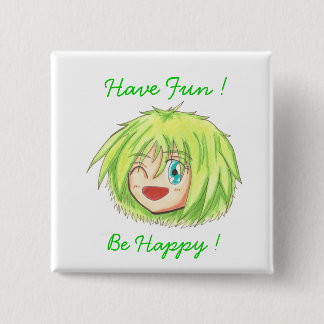 Chibi Izumi "är lycklig" knäppas Knapp