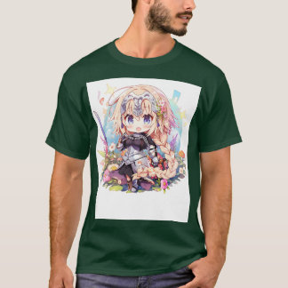 chibi jeanne d arc t shirt