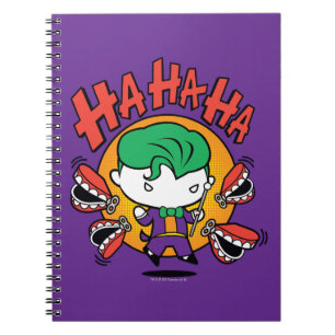 Chibi Joker med Leksak Teeth Anteckningsbok