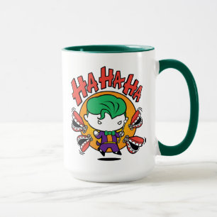 Chibi Joker med Leksak Teeth Mugg