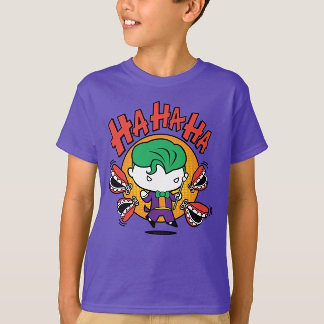 Chibi Joker med Leksak Teeth Tröja (Framsida)