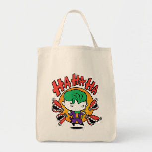 Chibi Joker med Leksak Teeth Tygkasse