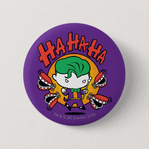 Chibi-joker med Leksak-tjuren Knapp