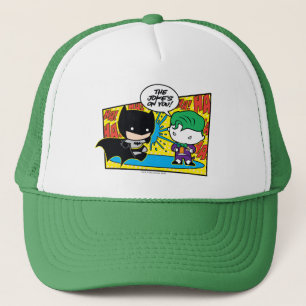 Chibi Joker Skojjar Chibi Batman Truckerkeps