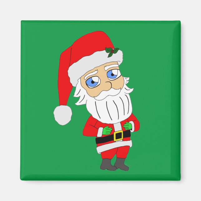 chibi jultomten magnet (Framsidan)