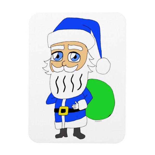 chibi Jultomten Magnet (Vertikal)
