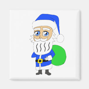 chibi Jultomten Magnet