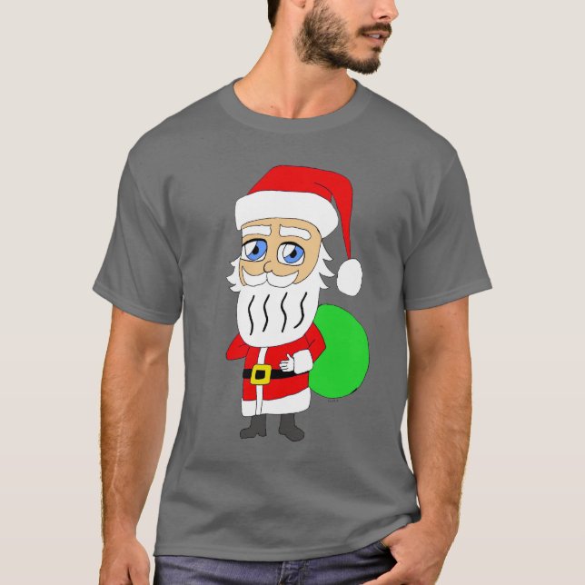 Chibi Jultomten T Shirt (Framsida)