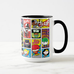 Chibi Justice League Compilation Mönster Mugg