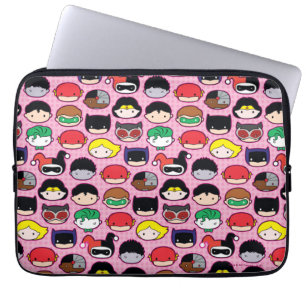 Chibi Justice League Head Mönster Laptop Sleeve