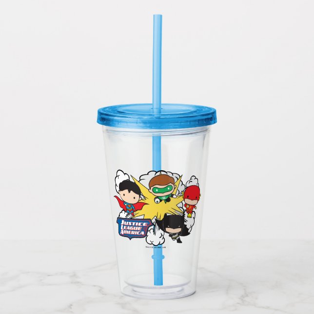 Chibi Justice League of America Explosion 2 Take Away Mugg (Framsida)