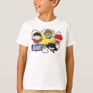 Chibi Justice League of America Explosion Tee Shirt