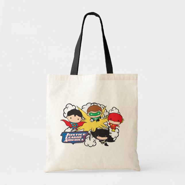 Chibi Justice League of America Explosion Tygkasse (Framsidan)