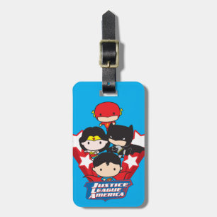 Chibi Justice League of America Stars Bagagebricka