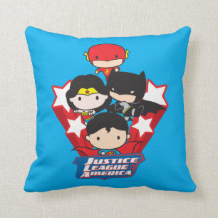 Chibi Justice League of America Stars Kudde