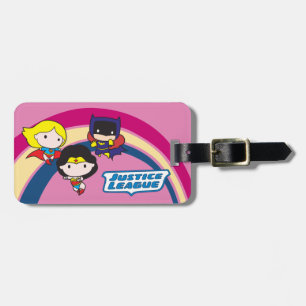 Chibi Justice League Rainbow Bagagebricka