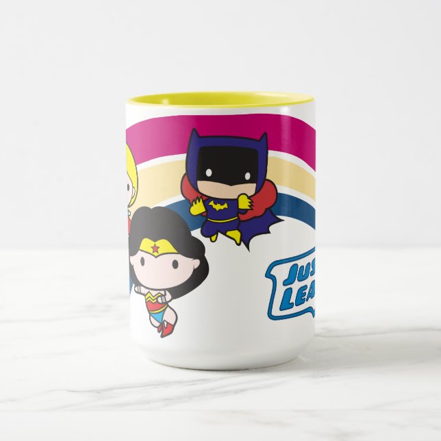 Chibi Justice League Rainbow Mugg (Center)