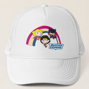 Chibi Justice League Rainbow Truckerkeps