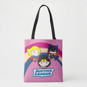 Chibi Justice League Rainbow Tygkasse