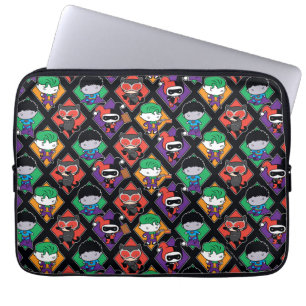Chibi Justice League Villain Mönster Laptop Fodral