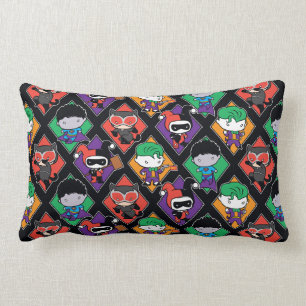 Chibi Justice League Villain Mönster Lumbarkudde