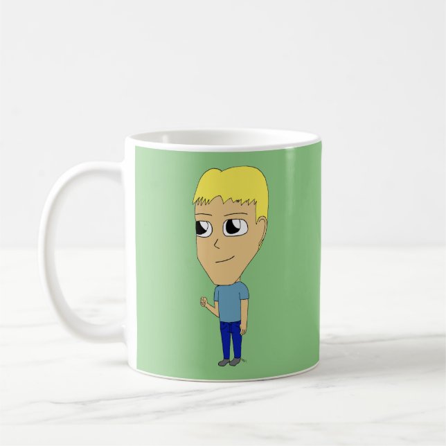 chibi kaffemugg (Vänster)