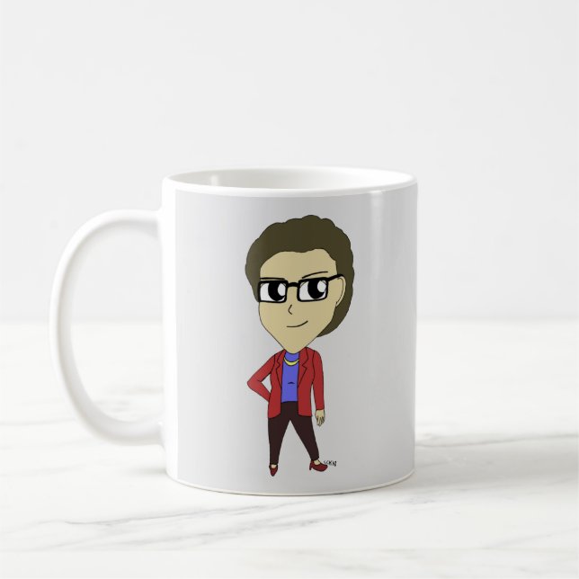 chibi kaffemugg (Vänster)