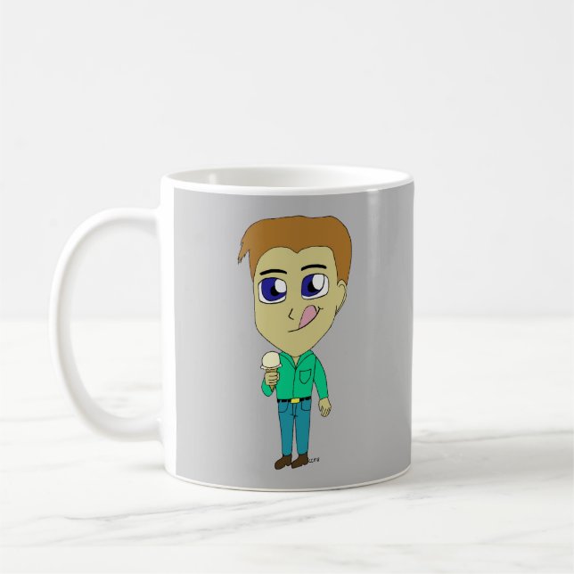 chibi kaffemugg (Vänster)