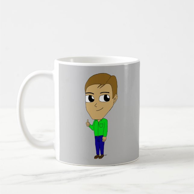 chibi kaffemugg (Vänster)