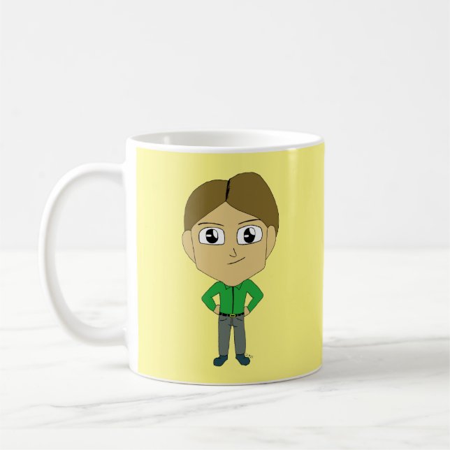 chibi kaffemugg (Vänster)