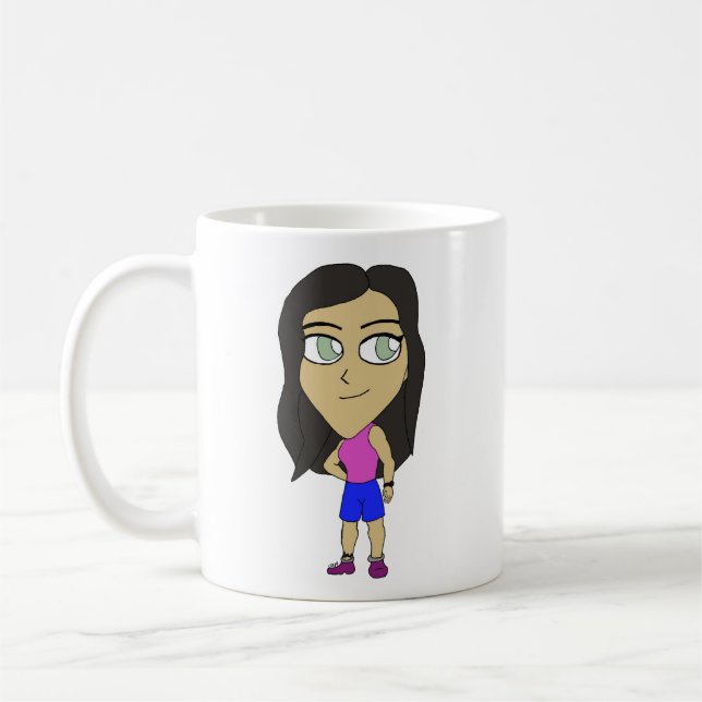 chibi kaffemugg (Vänster)