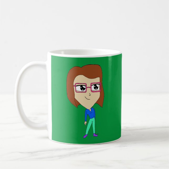 chibi kaffemugg (Vänster)