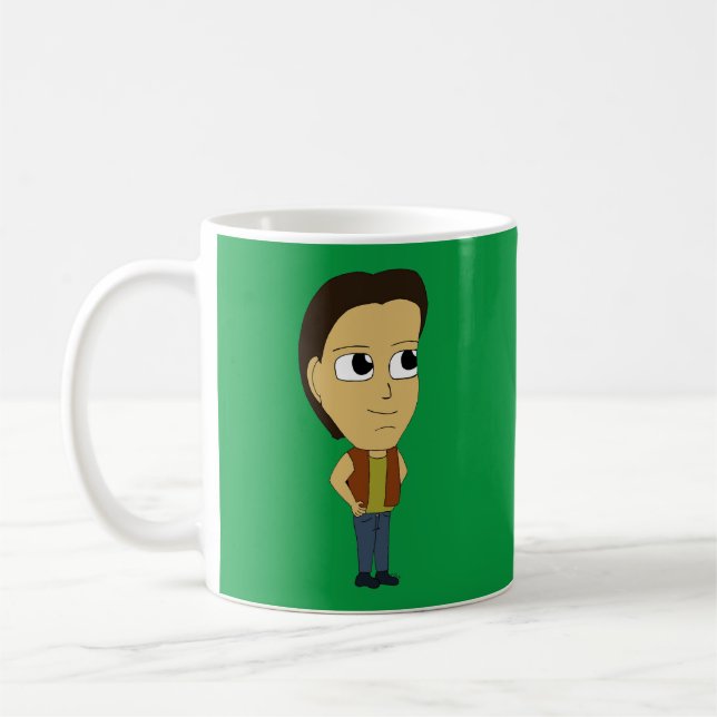 chibi kaffemugg (Vänster)