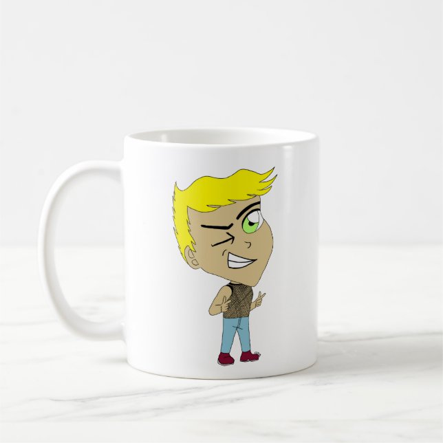 chibi kaffemugg (Vänster)