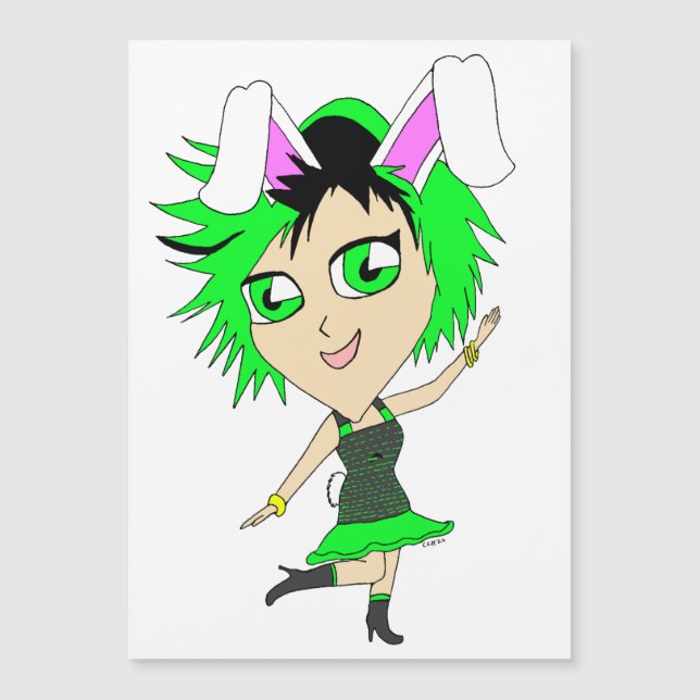 chibi kanin flicka    (Framsida)