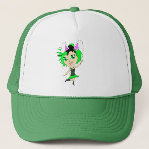 chibi kanin flicka keps
