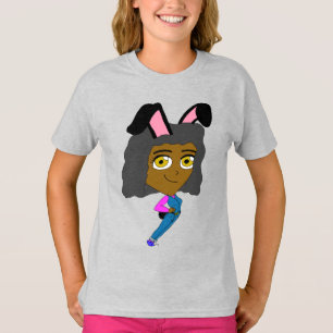 chibi kanin flicka t shirt