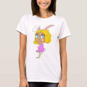 chibi kanin flicka t shirt