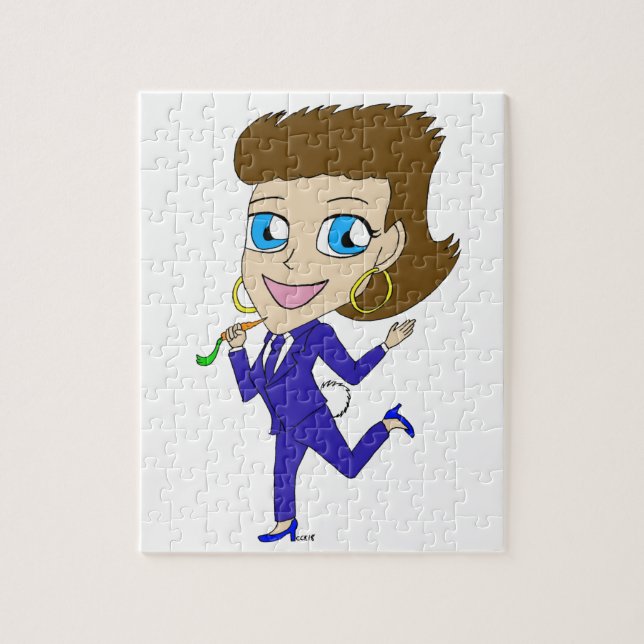 chibi kanin svans pussel (Vertikal)