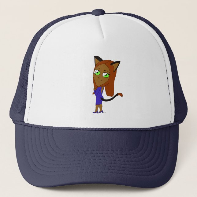 chibi kattflicka  keps (Framsida)