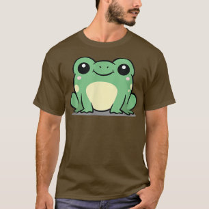 Chibi Kawaii Frog Amphibian Animal Frog Pond Älska T Shirt