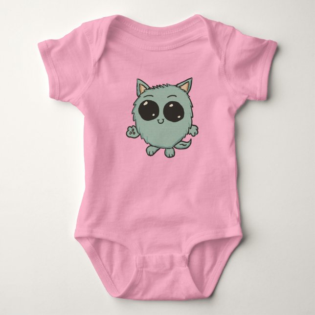 Chibi Kitty T Shirt (Framsida)