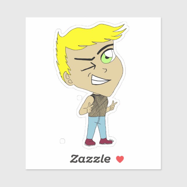 chibi klistermärken (Ark)