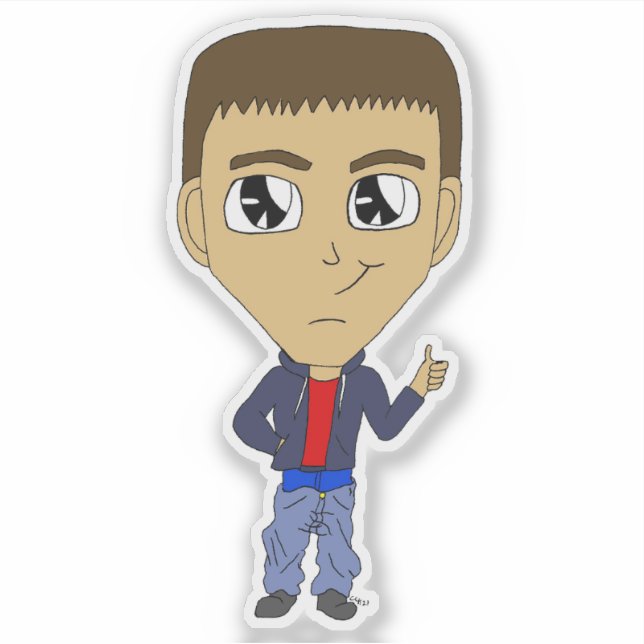 chibi klistermärken (Framsida)